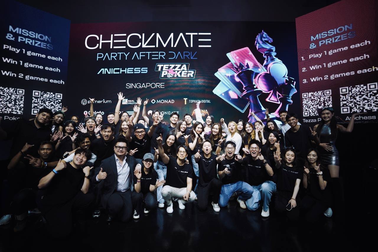 Checkmate Party After Dark with Tezza Poker during Token 2049 Singapore